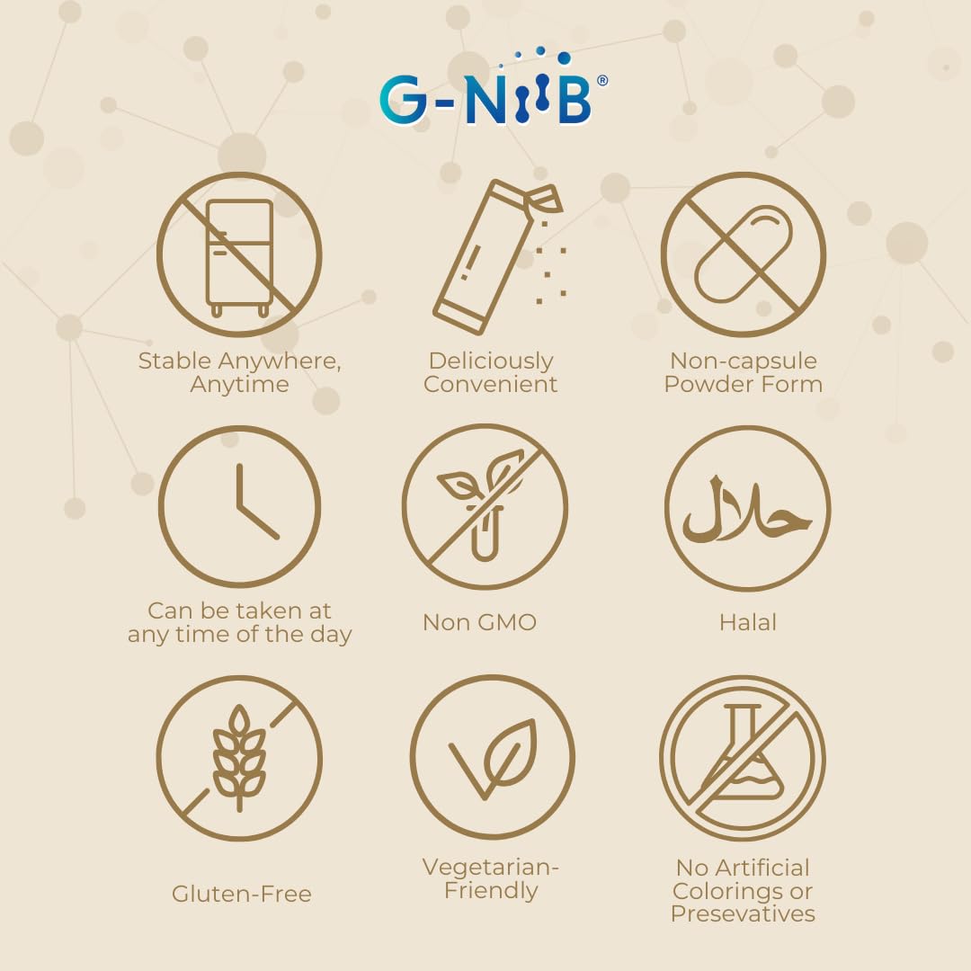 G-NiiB daily wellness Elite SIM01 pot ouvert montrant la poudre