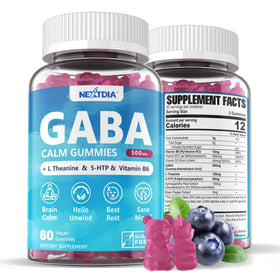 GABA Gummies Nextdia 500mg présentation avant