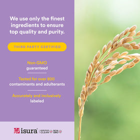 GABA Natural Factors comprimés à mâcher dans un verre