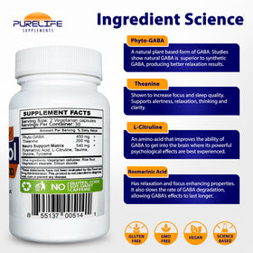 Gabatrol Daily PureLife flacon ouvert avec gélules