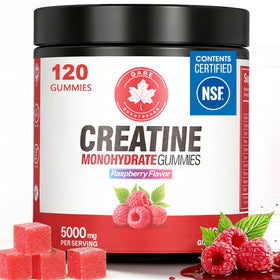 GABE SUNNYBEARS Gummies de Créatine Monohydrate flacon noir avec 120 pièces