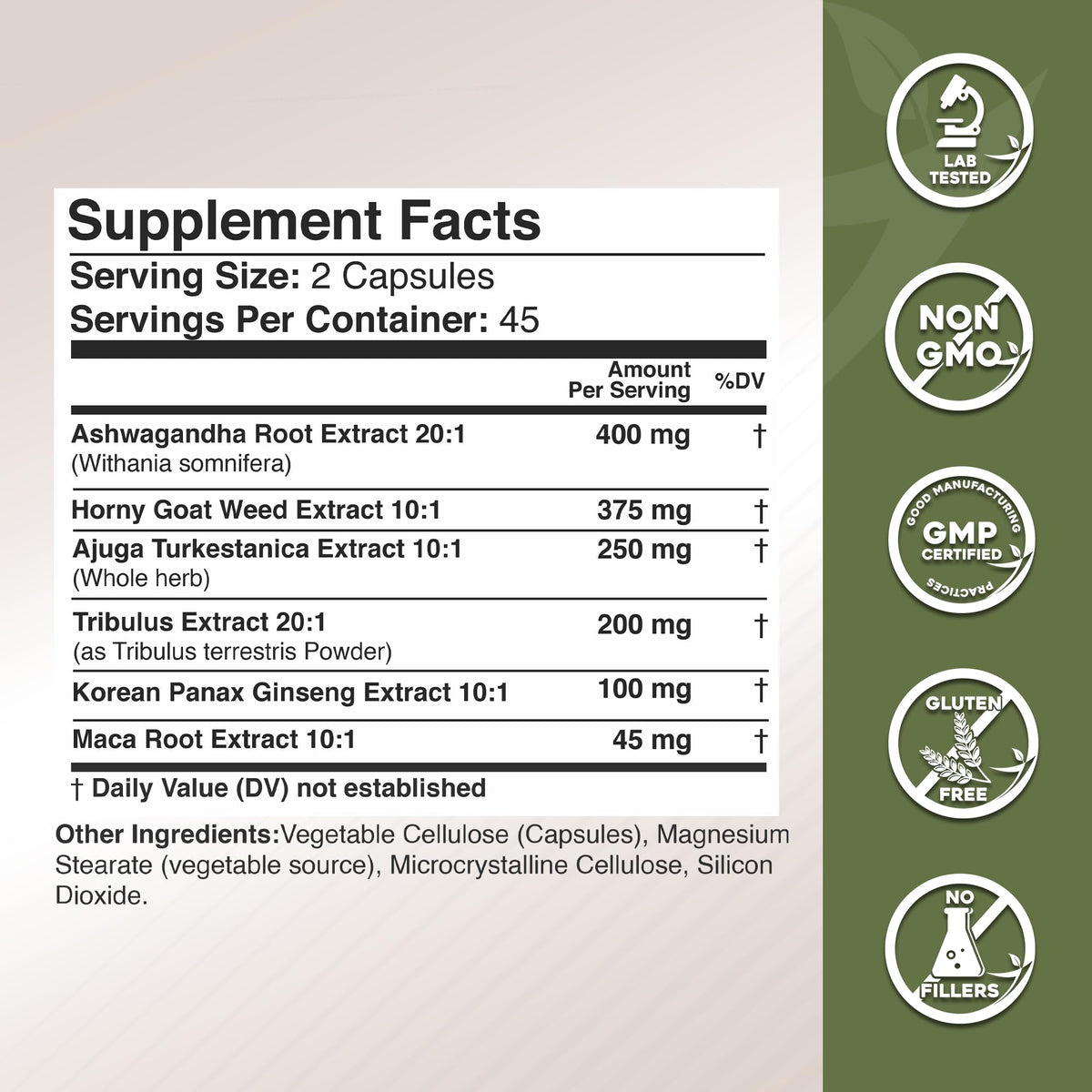 GADE NUTRITION Ashwagandha 6-en-1 en contexte de vie active