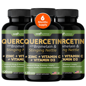 GADE NUTRITION Quercétine 500mg flacon de 120 capsules