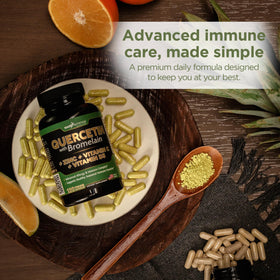 GADE NUTRITION Quercétine - capsules sur une table