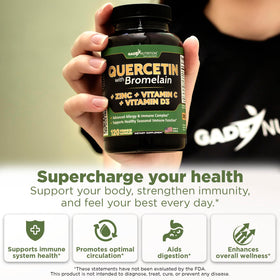 GADE NUTRITION Quercétine - capsules végétales à dissolution rapide