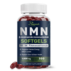 Gaennch complément NMN 1000mg 300 gélules vue de face