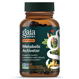 Gaia Herbs Activant Métabolique 60 Gélules Végétales vue de face
