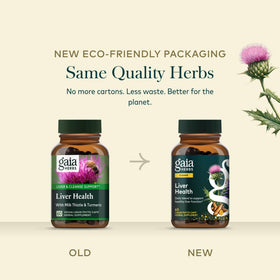 Gaia Herbs Complément Alimentaire Foie en utilisation quotidienne