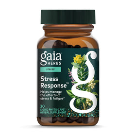 Gaia Herbs Complément Alimentaire Stress Response 30 Capsules Végétales vue de face