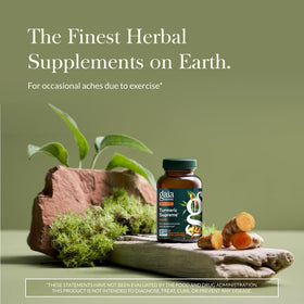 Gaia Herbs Curcuma - étiquette des ingrédients