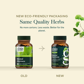 Gaia Herbs Mental Alertness dans un environnement naturel