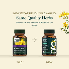 Gaia Herbs Millepertuis 60 capsules végétales avec des herbes