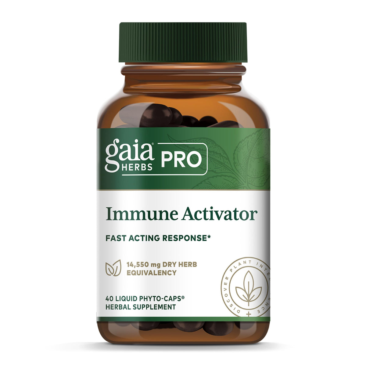 Gaia Herbs PRO Activateur daily wellness - 40 phyto-capsules liquides