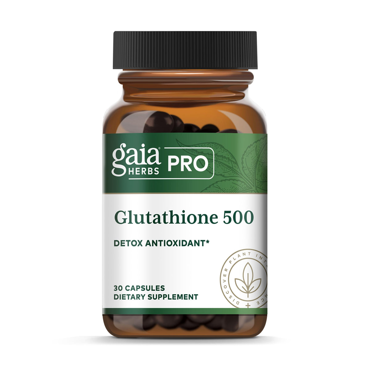 Gaia Herbs PRO Glutathione 500 boîte de 30 capsules