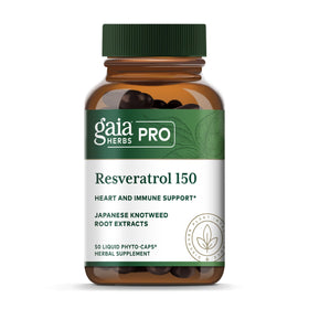 Gaia Herbs Pro Resveratrol 150 flacon de 50 capsules liquides