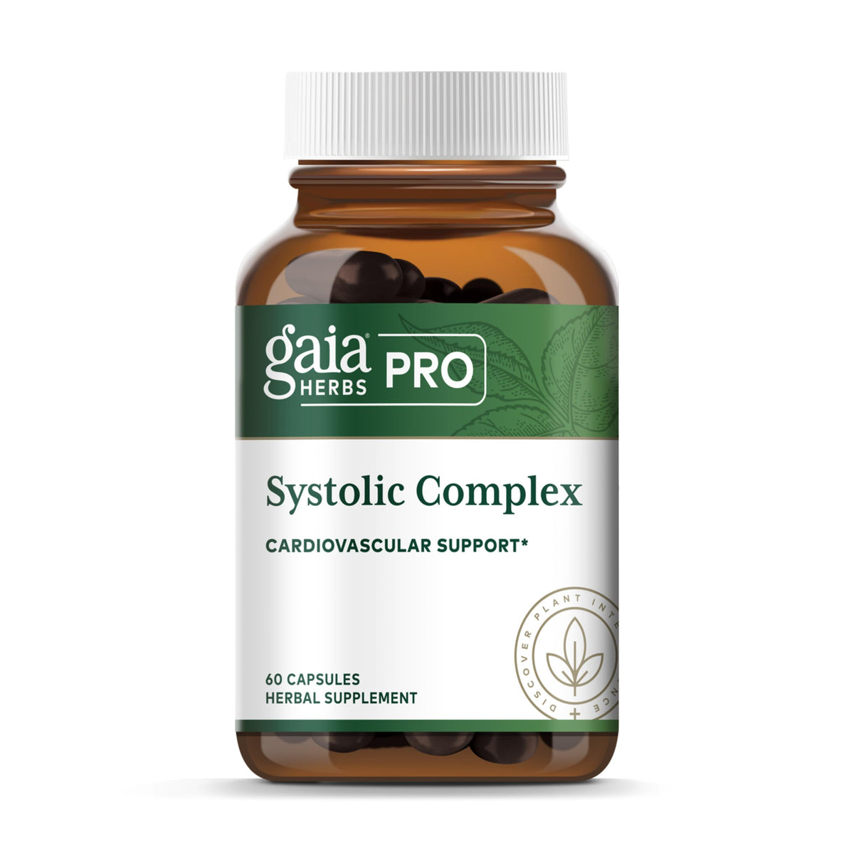 Gaia Herbs PRO Systolic Complex 60 capsules vue de face