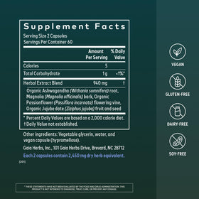 Gaia Herbs SleepThru 120 capsules végétales emballage