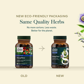 Gaia Herbs SleepThru 120 capsules végétales en usage