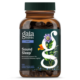 Gaia Herbs Sound Sleep 120 capsules vegan, vue avant