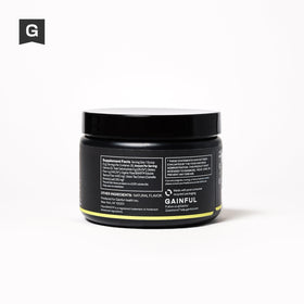 Gainful poudre de complément alimentaire, détail du packaging.