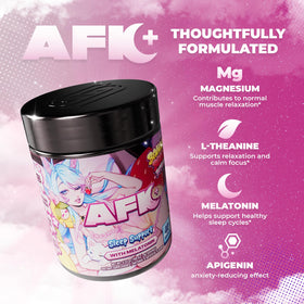 Gamer Supps AFK+® Bananaberry nutritional information