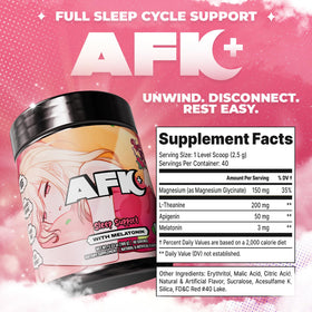Gamer Supps AFK+® Melatonin lifestyle scene with gaming setup
