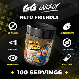 Gamer Supps GG Energy CaseOh's Nuclear Bombsicle poudre vue de dessus