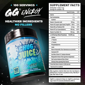 Gamer Supps GG Energy Chug Juice en situation de gaming