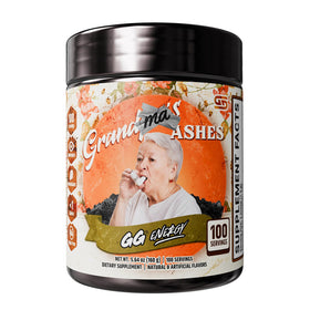 Gamer Supps GG Energy - Grandma's Ashes pot de 100 portions vue de face