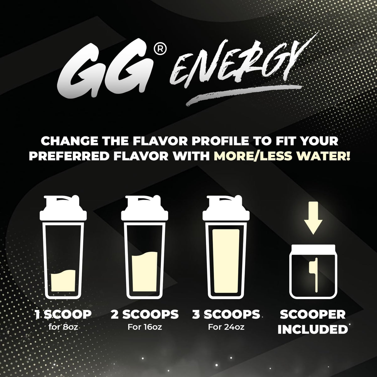 Gamer Supps GG Energy - Schlatt Milk mélange en poudre vue de près