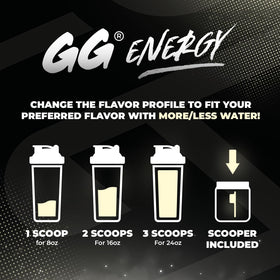 Gamer Supps GG Energy - Schlatt Milk mélange en poudre vue de près