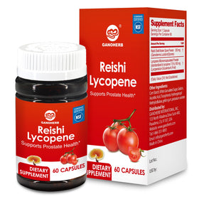 GANOHERB Complément Alimentaire Lycopène 100mg avec Reishi, vue avant