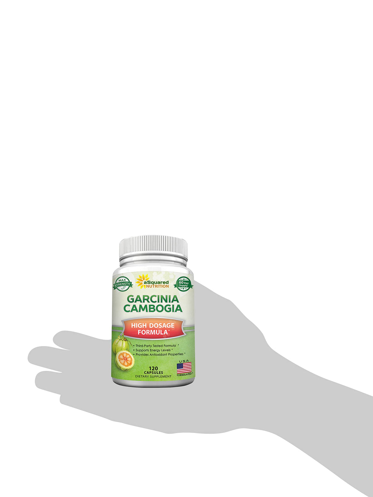 Garcinia Cambogia aSquared Nutrition 120 capsules dans un cadre de vie