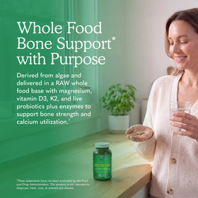 Garden of Life Complément Alimentaire Calcium Cru 120 Capsules vue arrière