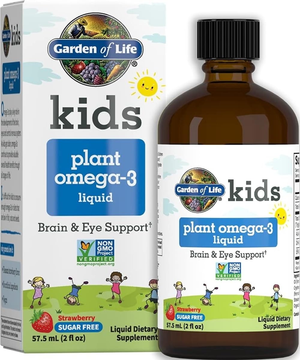 Garden of Life Complément Alimentaire Omega-3 Végétal 118g vue avant