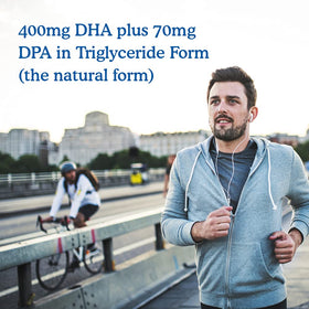 Garden of Life DHA Végétalien 400mg gélules côté