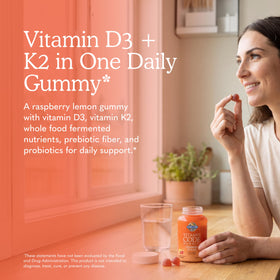 Garden of Life Gummies D3 & K2 Framboise Citron emballage