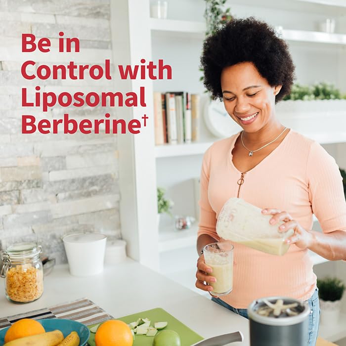 Garden of Life Liposomal Berberine side view of the bottle