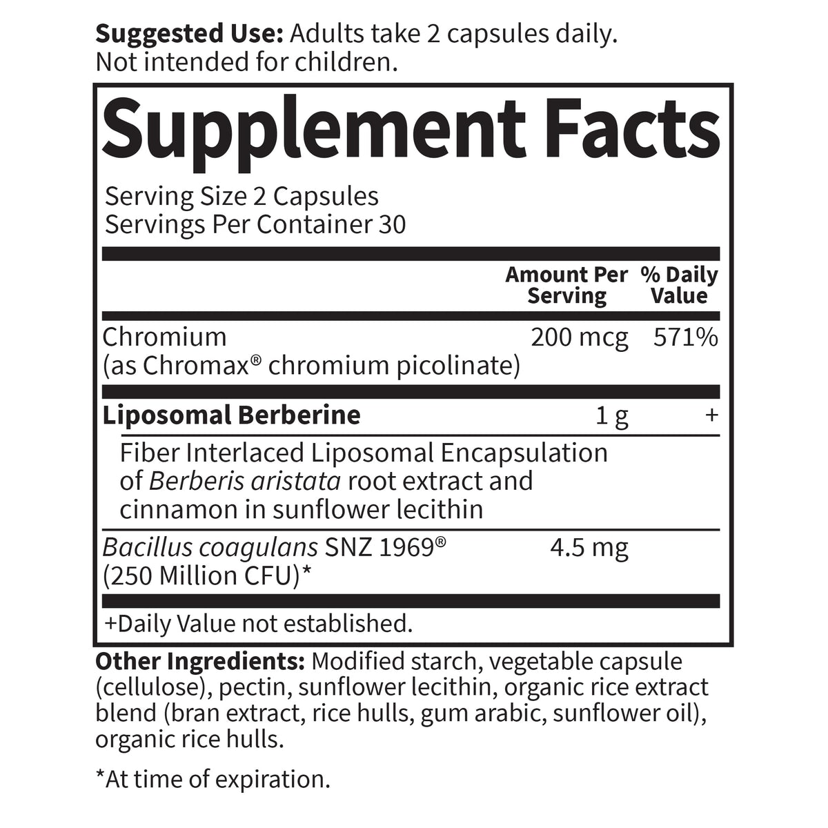 Garden of Life Liposomal Berberine with a measuring spoon