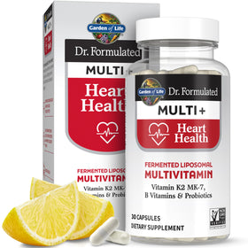Garden of Life Multi+ Santé Cardiaque 30 capsules végétariennes vue de face