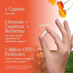 Garden of Life Multi+ Soutien Métabolisme 30 Capsules, capsules individuelles