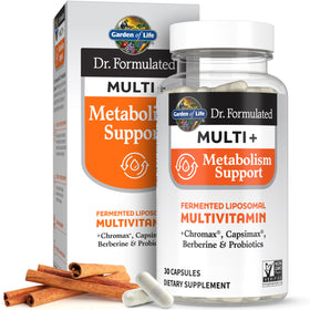 Garden of Life Multi+ Soutien Métabolisme 30 Capsules, vue avant
