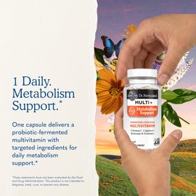 Garden of Life Multi+ Soutien Métabolisme 30 Capsules, vue de côté