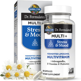 Garden of Life Multi+ Stress & Mood 60 capsules vue de face