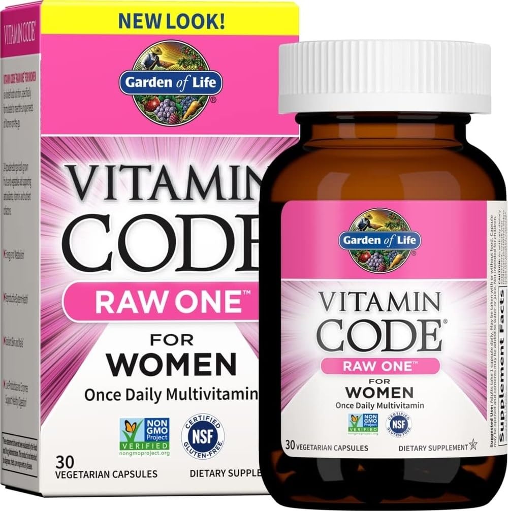 Garden of Life Multivitamine Femme 30 capsules bio en boîte