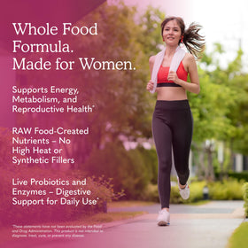 Garden of Life Multivitamine Femme ingrédients bio
