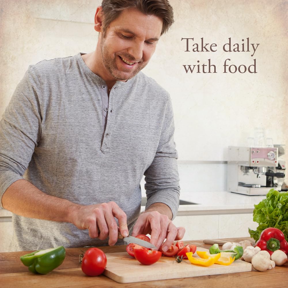Garden of Life Multivitamine Homme 40+ bouteille ouverte avec comprimés