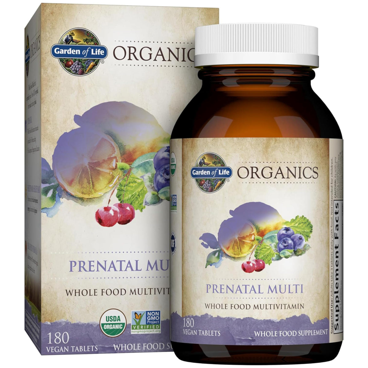 Garden of Life Multivitamine Prénatale Femme boîte avant vue