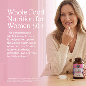 Garden of Life Multivitamines 50+ Femmes 240 Capsules emballage