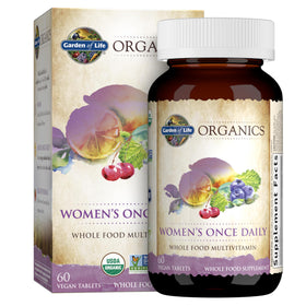 Garden of Life Multivitamines Bio Femmes 60 Tablettes vue avant